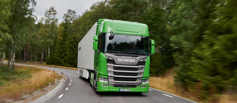 Scania's Green Truck