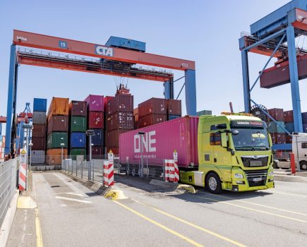 Prototype autonomous trucks