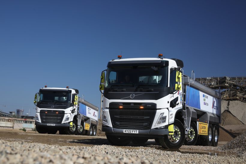 TEN TIPPERS FROM VOLVO ADDED TO THE CEMEX FLEET