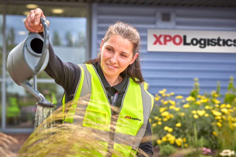 XPO Logistics achieves carbon neutral status in its UK shared user warehouse site in Leicester