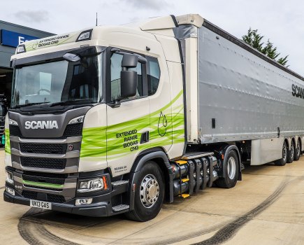 Road Test - Scania R410 CNG