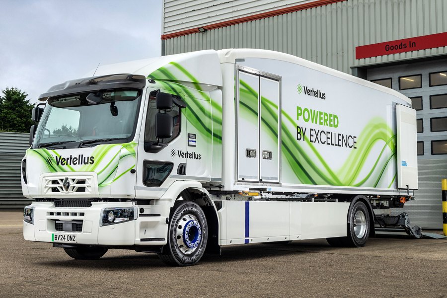 Vertellus boosts EV Discovery Programme with 10 fully electric refrigerated trucks