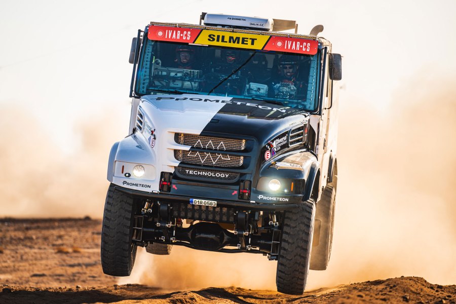 rometeon Tyres Ready for Dakar 2025 with Martin Macík Jr