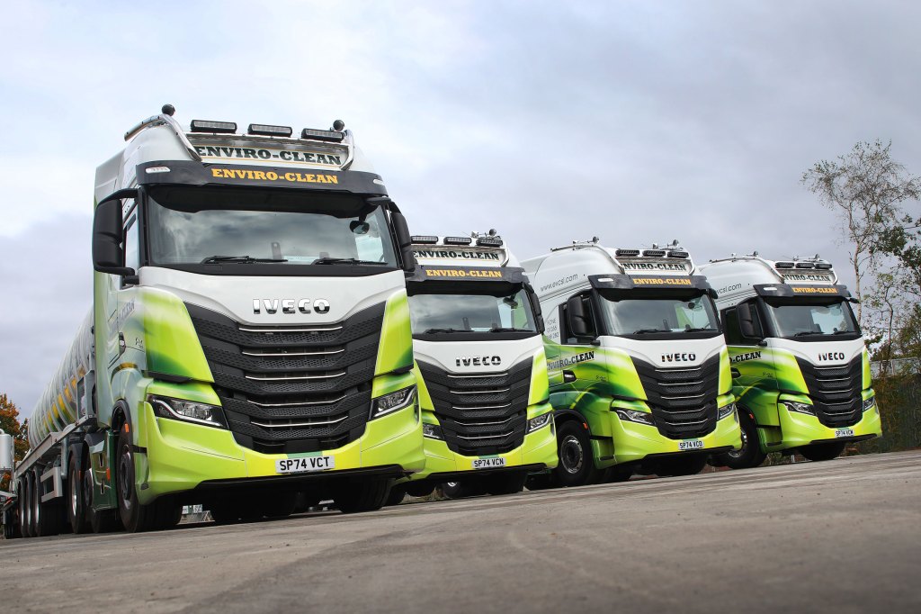 Enviro-Clean Expands with IVECO S-Way 530 Trucks