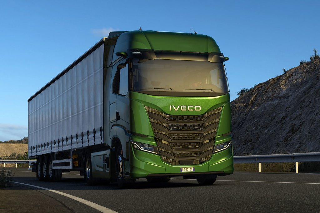 IVECO S-Way in Euro Truck Simulator 2 delivers a highly realistic virtual trucking experience