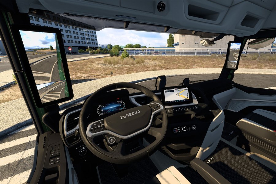 IVECO S-Way in Euro Truck Simulator 2 delivers a highly realistic virtual trucking experience