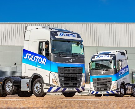 Solstor UK Achieves Significant Fuel Savings with Volvo Trucks’ Turbo Compound Technology