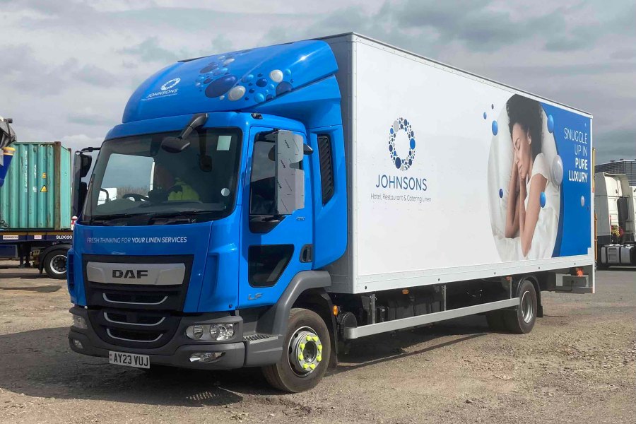 RGVA Marks 232 Vehicle Livery Solutions for Johnsons