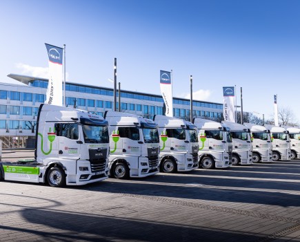 DB Schenker receives its first MAN eTrucks, advancing its zero-emission logistics goals