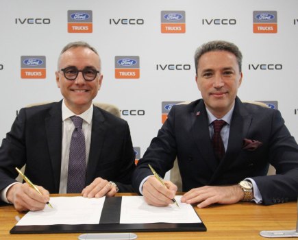 Ford Trucks and IVECO partner to develop a next-generation heavy-duty truck cabin, enhancing safety and aerodynamics