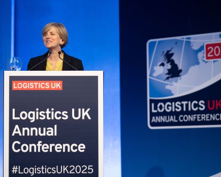 Minister Hails Logistics Sector as “Unstoppable Force” at Logistics UK Conference