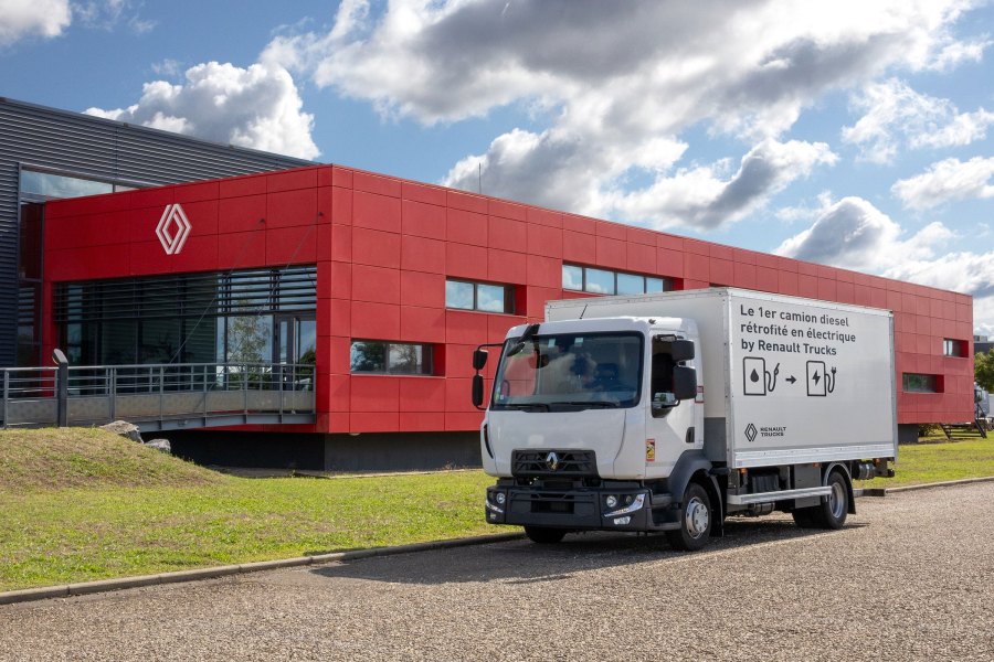 Renault Trucks Gains Approval for France’s First Electric Retrofitted Truck