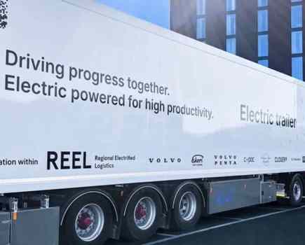 Volvo and Ekeri's new e-trailer prototype enhances electric truck range and efficiency