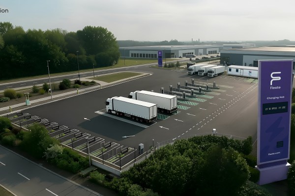 Fleete 26-bay eHGV charging hub planned for Hams Hall Distribution Park