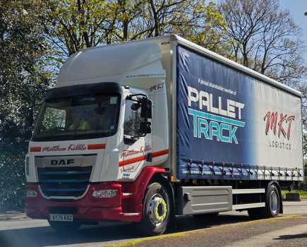 Matthew Kibble Transport DAF electric truck added during fleet expansion programme