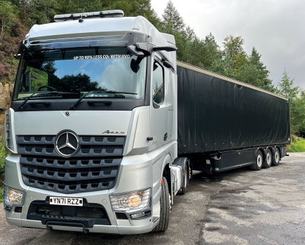 Most tractor units sold by Mercedes are Actros models, but for those needing a sturdier chassis for work, including some or lots of off-road driving, the Arocs is the ticket.
