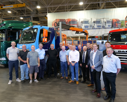 STARK UK, the leading material supply merchant, and DAF, the market leading commercial vehicle manufacturer in the UK, strengthen their working partnership by coming together to improve operating efficiencies and the next generation of trucks. 15 drivers from across STARK Building Materials UK Ltd, representing Jewson, JP Corry, Jewson Partnership Solutions, Jewson Major Build Solutions, Frazer and Minster, recently attended a factory tour and innovation workshop at DAF Trucks' facilities in Leyland. As well as getting the chance to see how trucks are built, the drivers were asked to give direct feedback on what works and what could be improved, particularly for vehicles with a drop-side body and crane, the kind they operate daily across the UK. Their feedback on performance and ergonomics could help shape how DAF builds its next generation of trucks. Please see attached and below for the full press release for further information, along with a selection of images from the tour and workshop. 15 drivers from across STARK Building Materials UK Ltd have joined DAF Trucks to help design the ‘Vehicle of the Future’ for materials distribution. Meeting for a day’s innovation workshop and factory tour at DAF’s world-renowned facilities at Leyland, drivers were invited to share their thoughts and feedback about what works well and what needs improving as DAF continues to evolve and its vehicle designs. Having shown their guests how DAF truck designs have changed over the past 10 years, the drivers who travelled from across the UK to represent Jewson, JP Corry, Jewson Partnership Solutions, Jewson Major Build Solutions, Frazer and Minster, shared their suggestions on how to further improve the performance and ergonomics of trucks with a drop-side body and crane. Mark Gingell, National Fleet Sales Manager at DAF Trucks, said “Our trucks are the drivers’ offices – and where they spend most of their working day as they travel between branches, distribution hubs and customers’ sites. It’s really important to us that we make sure our trucks deliver what they need as a safe, comfortable and efficient vehicle and mobile workspace.” Darren O’Donnell, STARK UK Fleet Manager added “Our drivers do a really important job. They’re the face of our company and look after our customers’ deliveries with care and with pride. We really appreciate and value our drivers, and that’s why DAF invited them to have a direct input into how truck designs evolve and benefit from technology innovation to improve the driving experience and vehicle performance”. Commenting on the day, Stuart Yates, a driver for Frazer Widnes said “I’ve been blown away by seeing the production of a truck like the one I drive on a daily basis. And to be asked to give my feedback and to know that my ideas may end up being included in the vehicle design of the future is something I can’t quite believe – it’s great to be recognised in this way”. This is not the first time STARK UK drivers have been invited to get involved in vehicle designs. All Jewson drivers were invited to design the new livery introduced in Summer 2024 when the business launched its new brand design to reflect the improvements being made to its customer proposition.